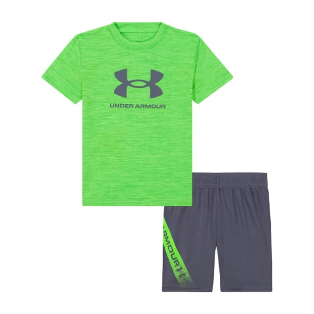 Under Armour Kids Pack Tech T-Shirt Hyper Green male 2 - 3 Years