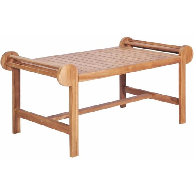 VIDAXL Coffee Table 100x50x45cm Solid Teak Vidaxl 44734fr