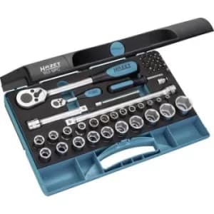 Hazet Bit set Metric 1/2 (12.5 mm) 47 Piece 953SPC