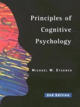 Principles of Cognitive Psychology by Michael W. Eysenck Paperback