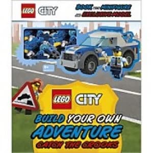 DK Books LEGO City Build Your Own Adventure Catch the Crooks Hardback
