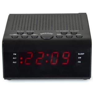 Lloytron Sunrise PLL Alarm Clock Radio - Black