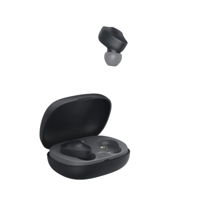 Hama Hama Freedom TWS Bluetooth Headphones, In-Ear, Bass Boost, Ear Buds with Charge Box - Black HAM-499714