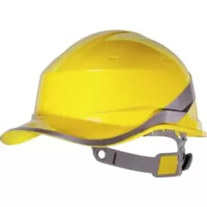 Venitex Hi-Vis Baseball PPE Safety Helmet (One Size) (Yellow) - Yellow