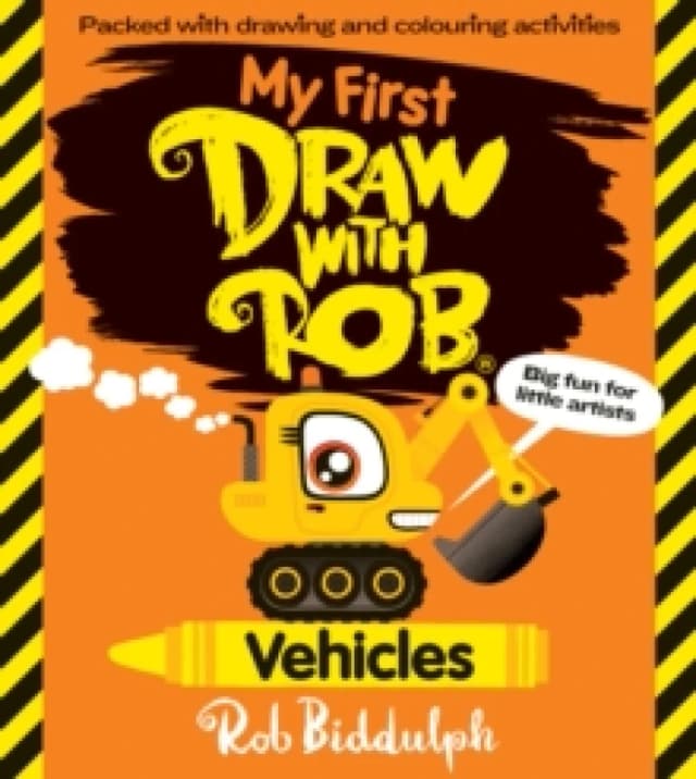 My First Draw With Rob: Vehicles Paperback / softback