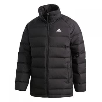adidas Helionic Mid-Length Down Jacket Mens - Black