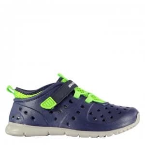 Skechers Hydrozoom Childrens Shoes - Navy/Lime