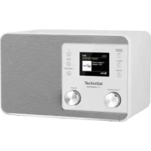 TechniSat DIGITRADIO 307 Desk radio DAB+, FM AUX Alarm clock White