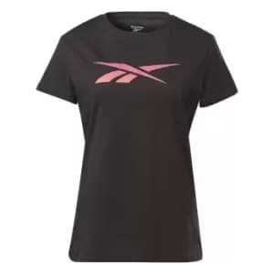 Reebok Vector T-Shirt Womens - Black
