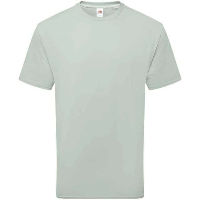 Fruit Of The Loom Fruit of the Loom Men Cotton T-Shirt in Dark Grey Size: Medium Dark Grey M Male 5063703137607