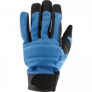 Draper Work Gloves Black / Blue L