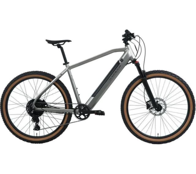CLAUD BUTLER Ridge 2.0 Medium Electric Mountain Bike - Silver & Black,Silver/Grey 5017915024866
