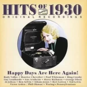 The Hits of 1930 by Various Artists CD Album