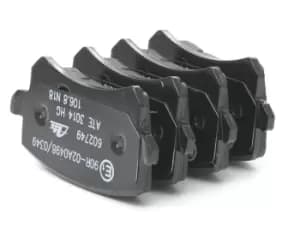 TRW Brake Pad Set, parking brake GDB563 BENTLEY,Turbo R Limousine,Mulsanne Limousine,Eight Limousine