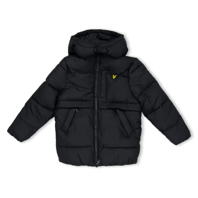 Lyle and Scott Kids Ripstop Long Puffer Jacket Dark Navy male 3-4 Yrs