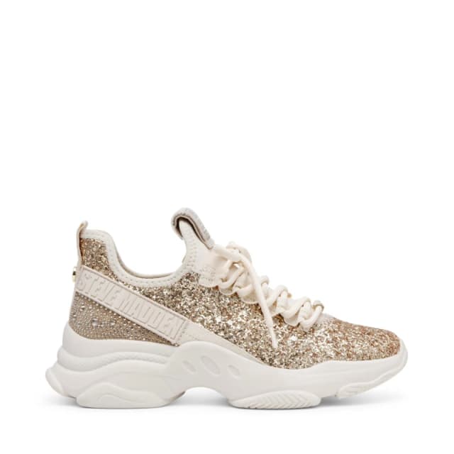 Steve Madden Maxilla G Sneakers Gold Glitter female 4 (37)