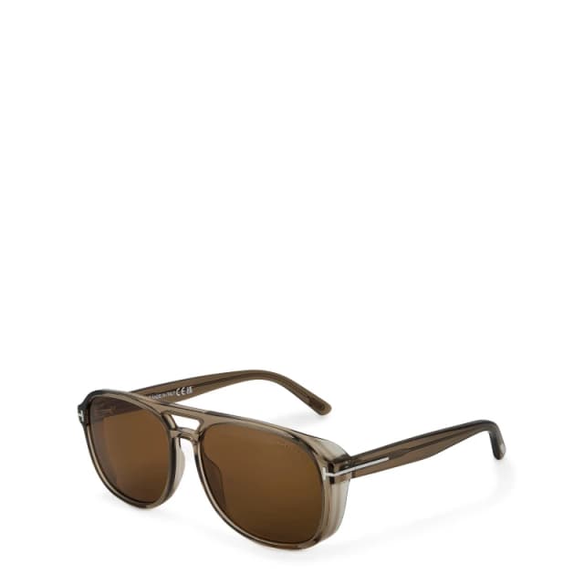 Tom Ford Rosco Navigator Sunglasses-Black Black WGICV Male