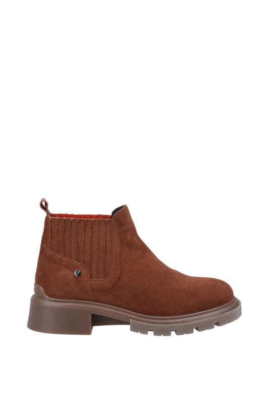 Hush Puppies 'Rita' Low Chelsea Boot Tan