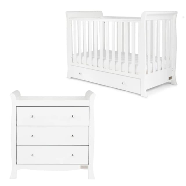 Ickle Bubba Snowdon 4 in 1 Mini 2 Pce Furniture Set and Fibre White unisex one