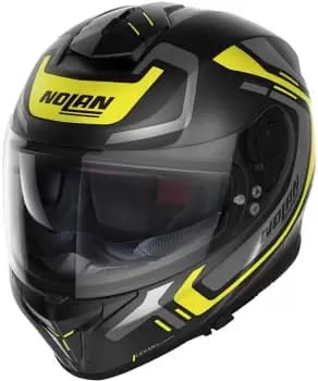 Nolan N80-8 Ally N-Com Helmet, black-grey, Size 2XL, black-grey, Size 2XL