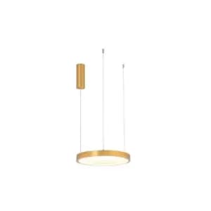 Ilio Ceiling Pendant Light 25W 3000K Aluminium Brushed Gold Matt