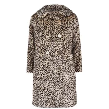 Biba Biba Leopard Print Belt Coat - Leopard