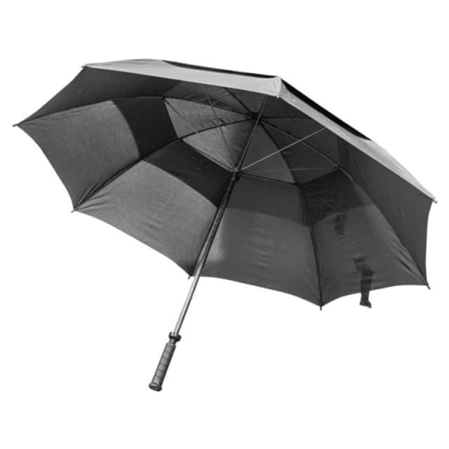 Longridge Mens Double Canopy Golf Umbrella in Black Male