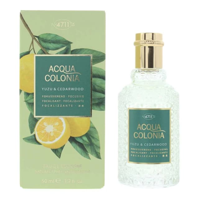 4711 Acqua Colonia Yuzu Cedarwood Eau De Cologne 50ml