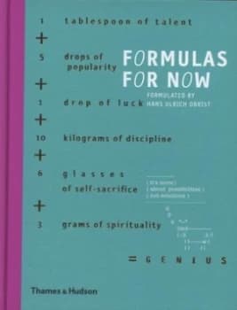 Formulas for Now by Hans Ulrich Obrist Hardback