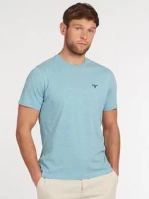 Barbour Seton T-Shirt, Light Blue, Size 2XL, Men