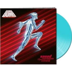 Gama Bomb - Speed Between The Lines Turquoise Vinyl