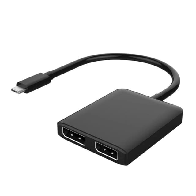 FDL USB TYPE C TO DUAL DISPLAYPORT ADAPTOR CABLE M/F/F