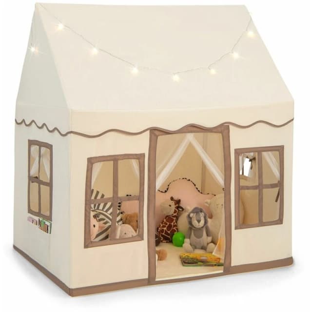 COSTWAY Bar Stools Set of 2 Rubber Wood Swivel Bar Chairs with Backrest & Footrest White