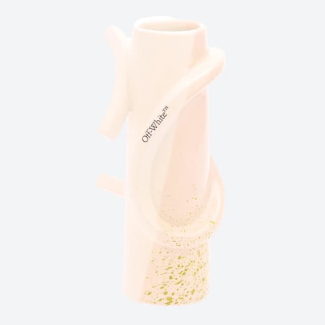 Off White Vase White Green unisex One Size