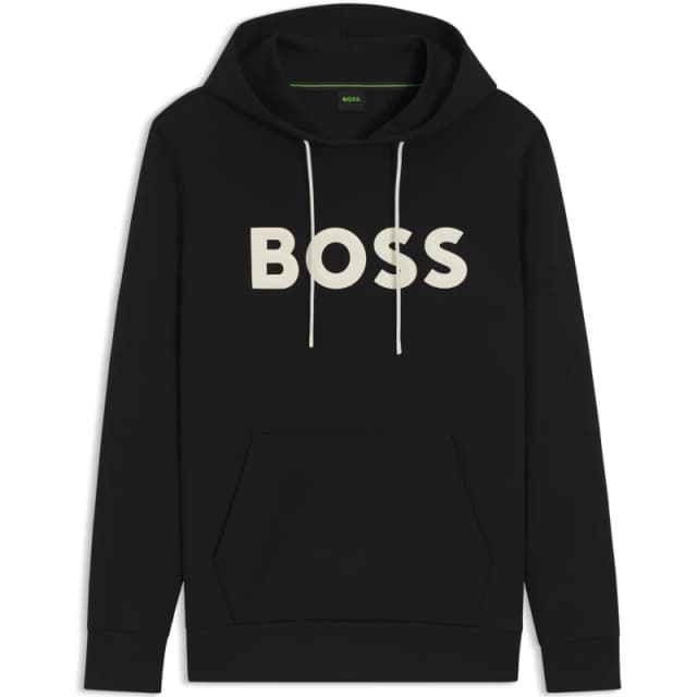 Boss Mens Soody Zone Hoodie, Stretchy Construction Black 002 male S