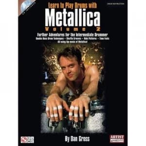 Learn to Play Drums with metallica by Dan Gross Paperback