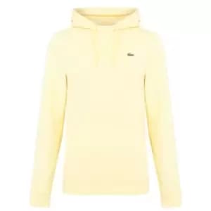 Lacoste Basic Fleece Hoodie - Yellow