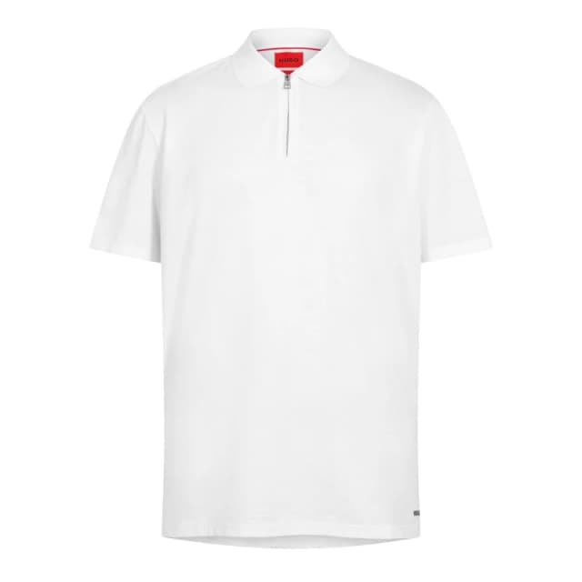 Hugo Mens Short Sleeve Polo Shirt White male XL