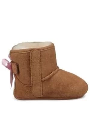UGG Jesse Bow Ii Pre Walker, Chestnut, Size 4-5