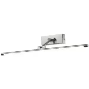 Italux Lighting - Italux Garrix - Modern LED Picture Lamp Satin Nickel, Warm White 3000K 700lm