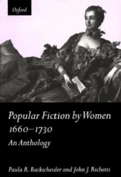 Popular Fiction by Women 1660-1730 by Paula R. Backscheider Book