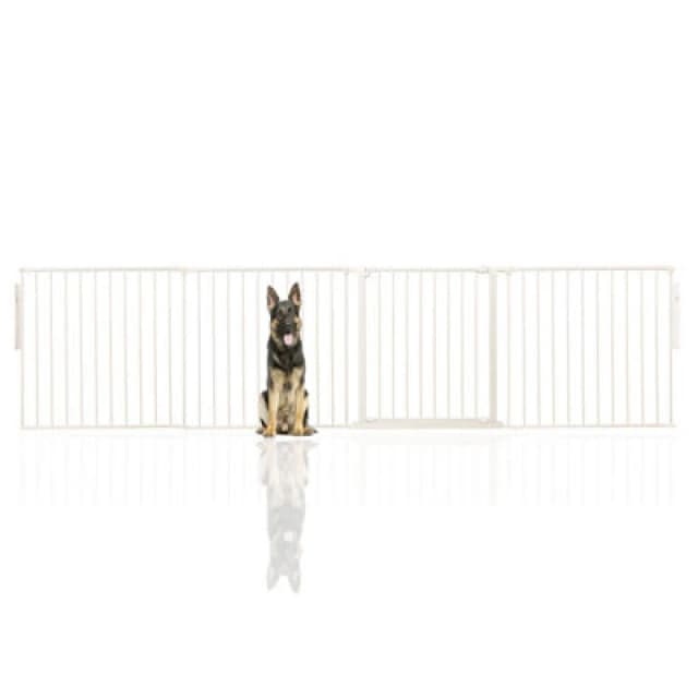 Bettacare Premium Multi Panel Flexible Pet Barrier, Up To 298Cm Wide, White, 70Cm High
