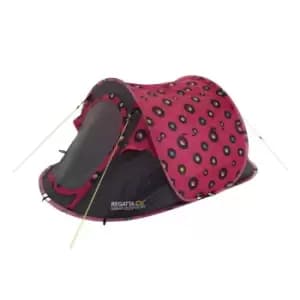 Regatta Malawi Printed 2 Person Pop Up Tent - Hit Record