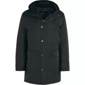Barbour Haughton Wax Jacket - Black