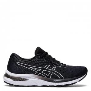 Asics Gel-Cumulus 22 Ladies Road Running Shoes - Grey/Black