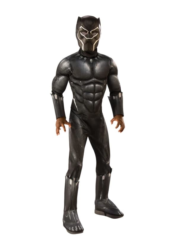 Rubies Deluxe Black Panther Costume From Marvel Endgame Multi unisex