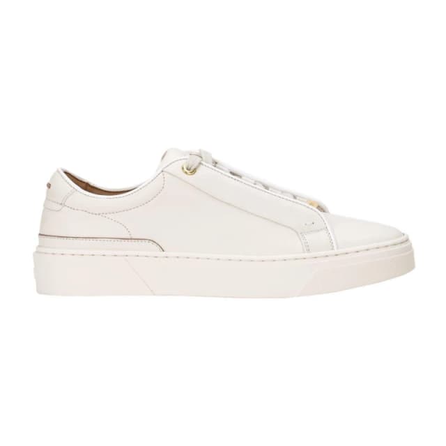 Boss Womens Gary Tennis Trainers, Leather Upper White female UK 7