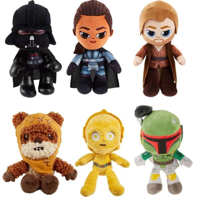 Star Wars 8 Basic Plush (Styles Vary, One Supplied) Multi unisex