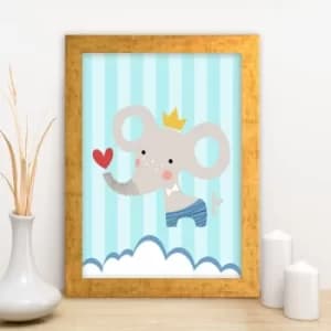 AC5282623693 Multicolor Decorative Framed MDF Painting