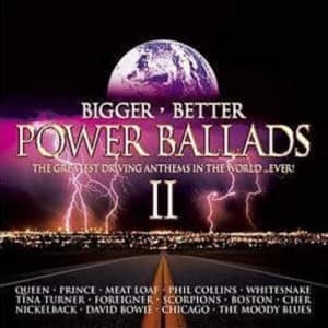 Bigger Better Power Ballads by Various Artists CD Album